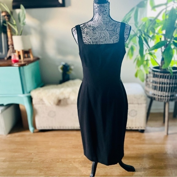 London Times LBD Tank Midi Sheath Dress, Size 8 - Picture 4 of 8